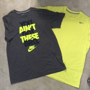Two Nike Tees